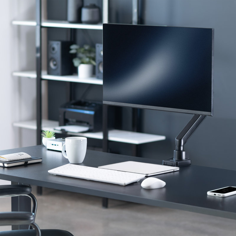 Support de bureau à bras mécanique