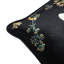 Midnight Garden Bee Velvet Piped Cushion Cover