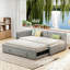 Lit de jour double rembourré-1019293017