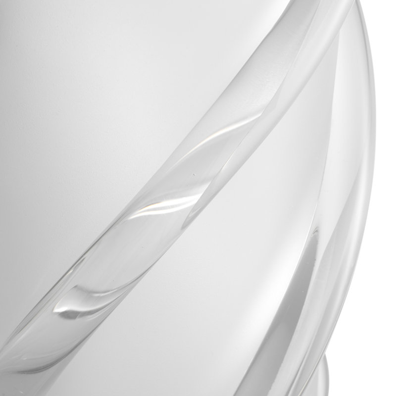 Vase Celestino Frosted White, Overall height- 12.99"