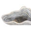 21" W Abstract Decorative Bowl in Gray/Beige