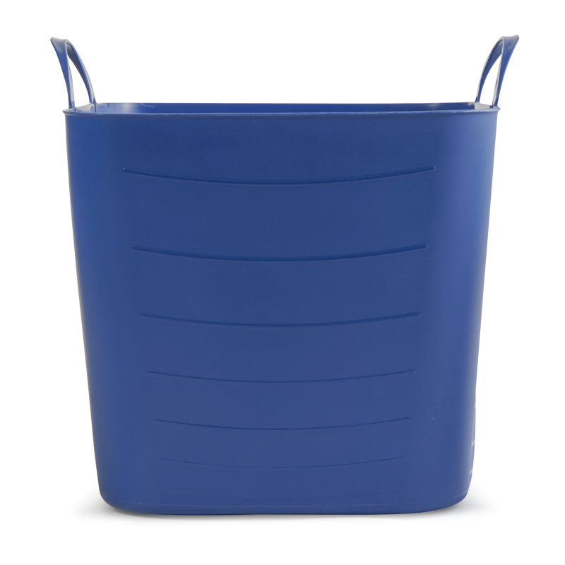 Hokku Designs - Sac de rangement en plastique durable de 6,6 gallons, 25 litres, bleu (paquet de 18)