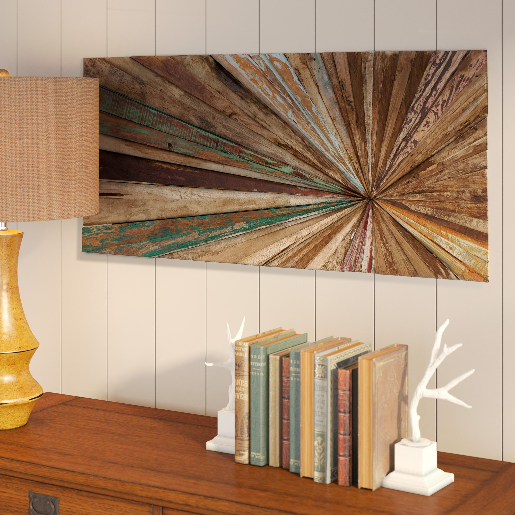 https://assets.wfcdn.com/im/71352482/compr-r85/4297/42978620/brown-teak-wood-handmade-radial-starburst-wall-decor-39-x-1-x-18.jpg