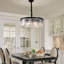 Eshmaal 6 - Light Dimmable Drum Chandelier-1062128497-1059923528