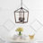 Denah 4 - Light Oil Rubbed Bronze Lantern Pendant