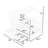 Alakai 2 Drawers Wood Platform Bed with Shelves-2054064258-2054064257