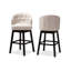 Ensemble de 2 tabourets de bar pivotants Goggans Austin-1825776148