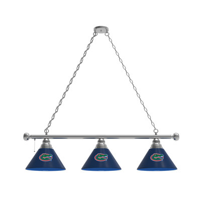 Luminaire suspendu linéaire à 3 lumières pour table de billard NCAA