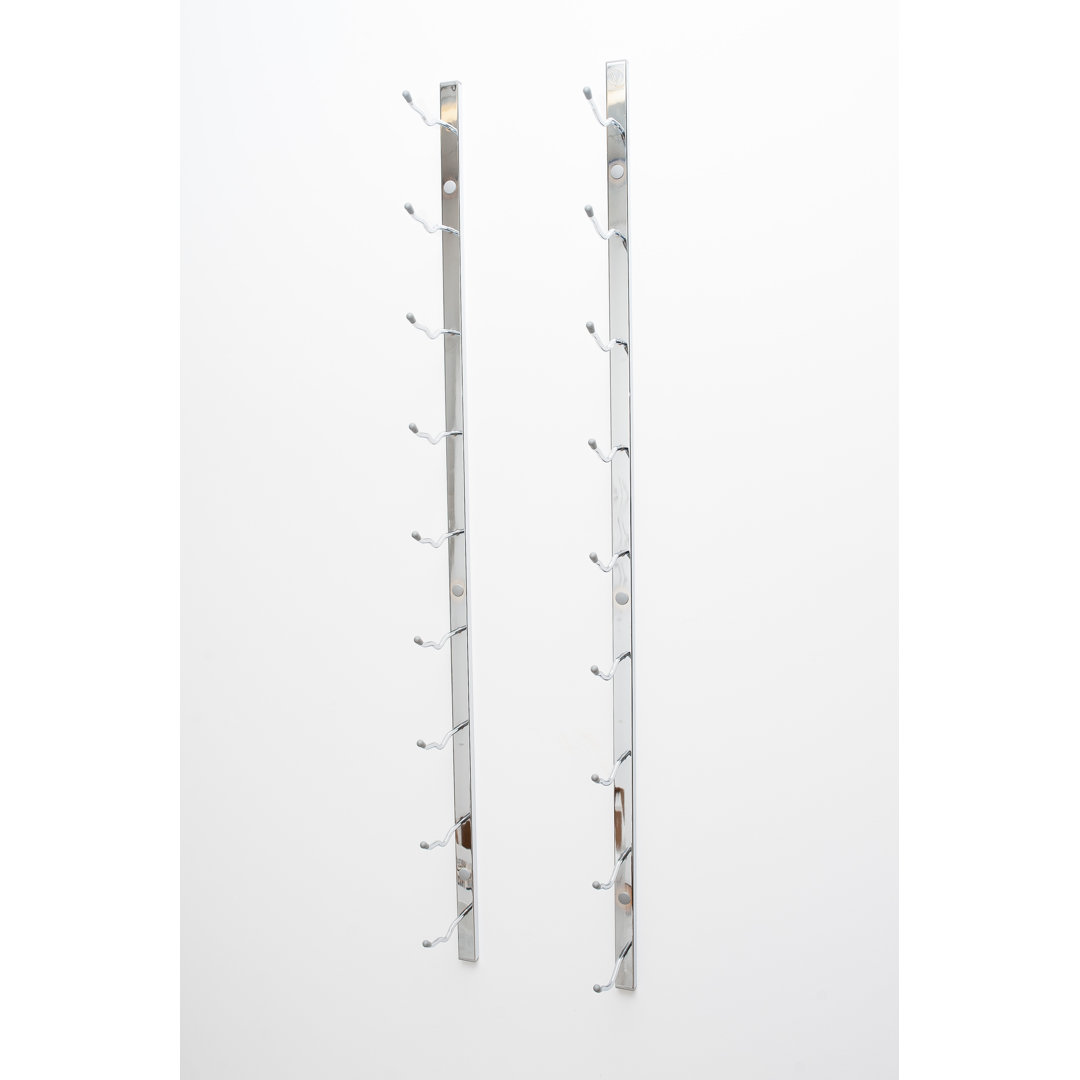 Indurial Wall Mounted Wine Bottle Rack Rebrilliant 