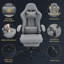 17 Stories Adjustable Reclining Swiveling PC & Racing Game Chair-727750984
