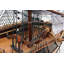 USS Constitution avec vitrine