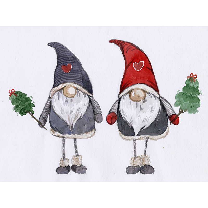 The Gnome Scenes 2 - Impression sur toile tendue, H 18 po x l 24 po