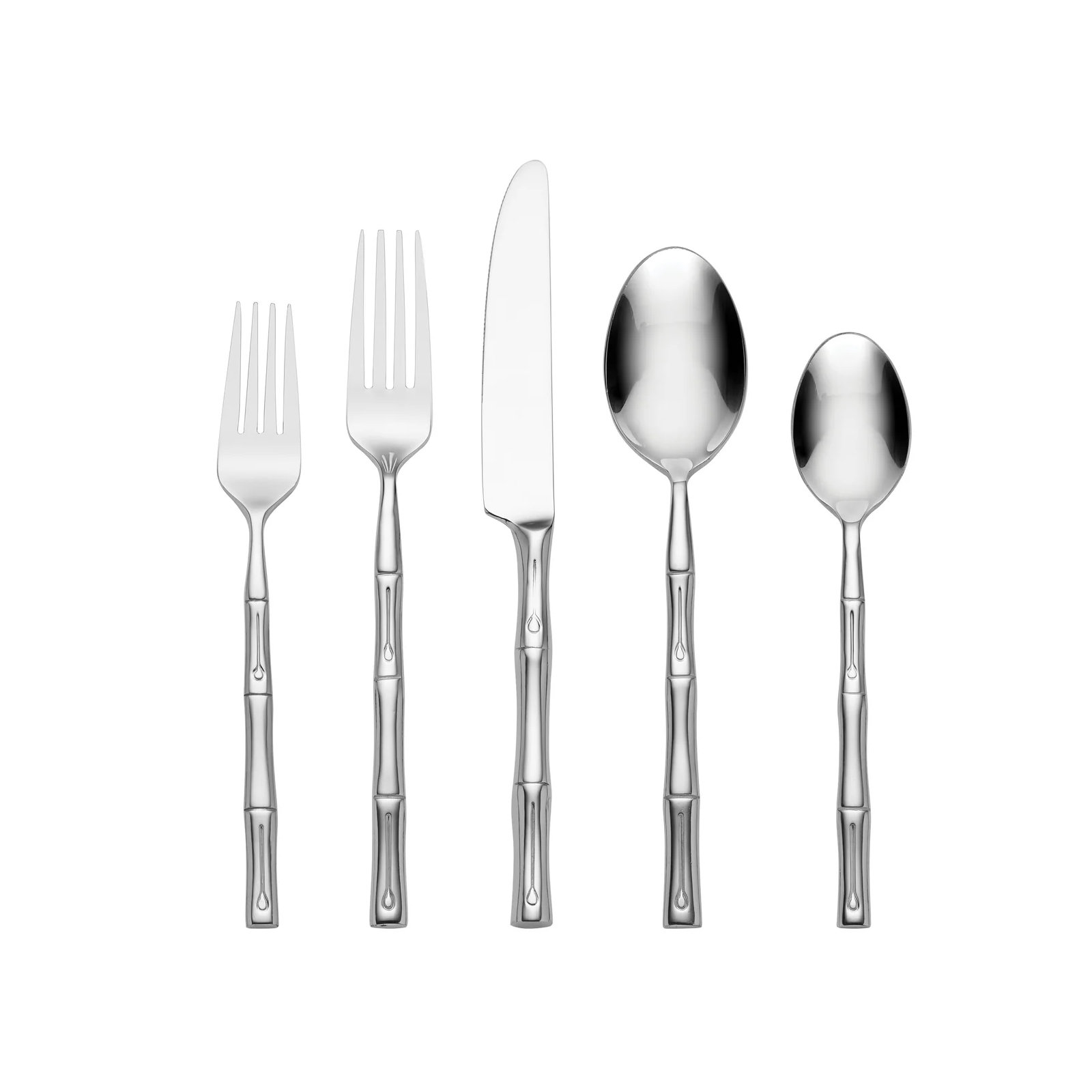 Stainless Steel Flatware - Set of 20