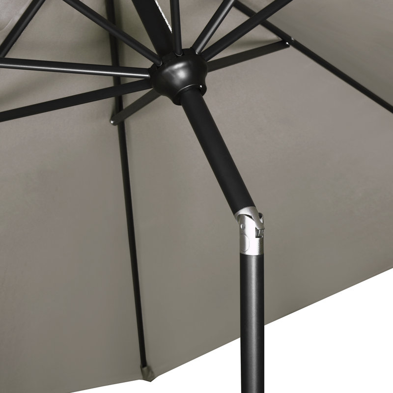 Hurley 270cm Market Parasol, Brown