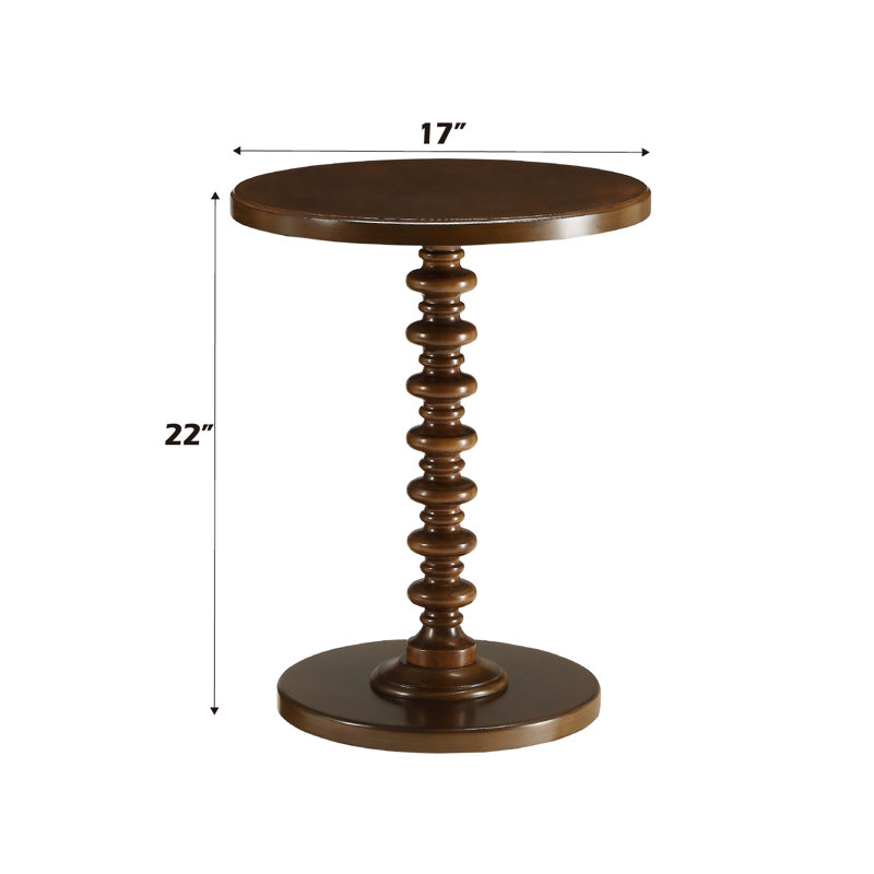 Table d'appoint Acton, Noyer
