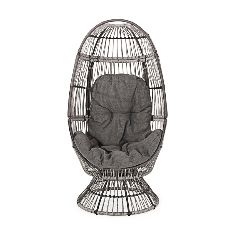 FAUTEUIL PIVOTANT RESEDA, Gris, Taupe