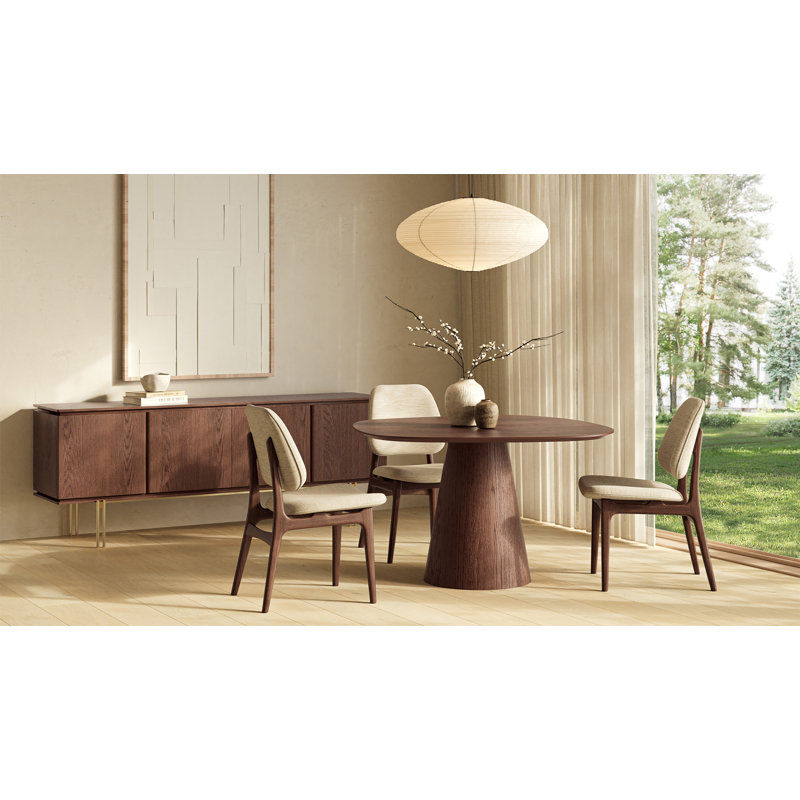 Lucy Dining Table, Brown