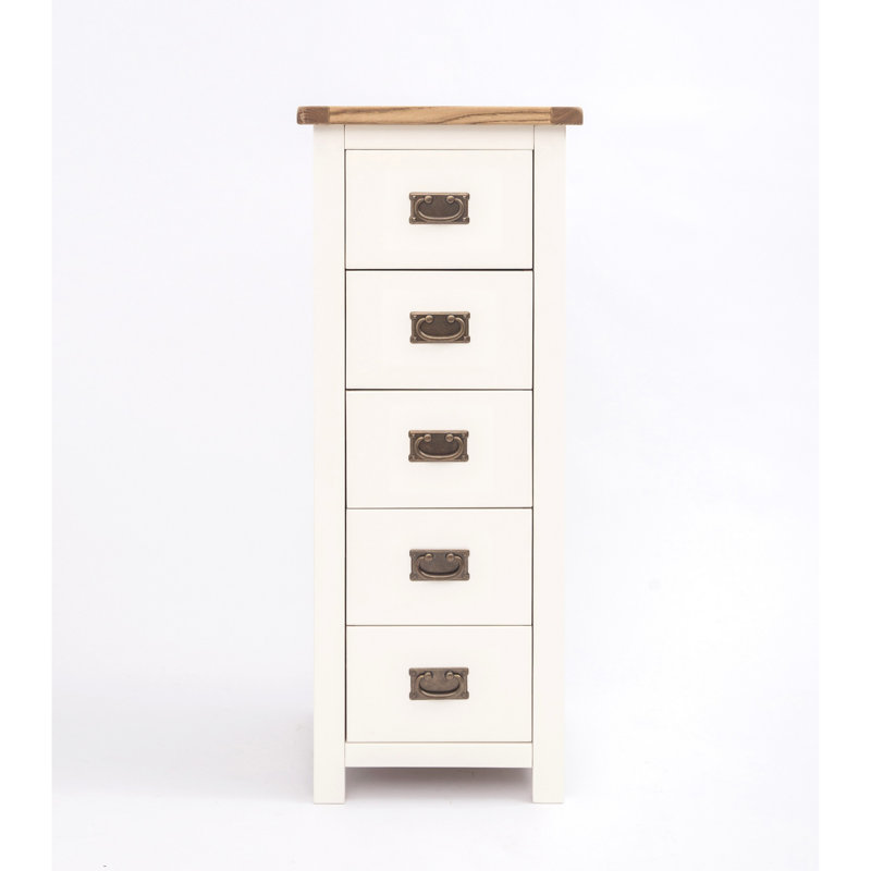 Abdulkadir 45cm W 5 - Drawer Chest of Drawers