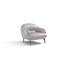 Fauteuil en cuir véritable touffeté Lamoria-70673196