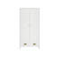 Alcocer 2 Door Solid + Manufactured Wood Wardrobe-1904830222