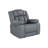 RAIZE GREY POWER RECLINER WITH LED