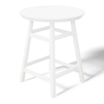 Laguna Round Outdoor Bar Table , 34.9'' in. W 34.9'' in. D
