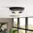 Marquette Glass Flush Mount-29235806