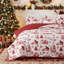 Ensemble de courtepointe réversible Christmas Reindeer-135992074