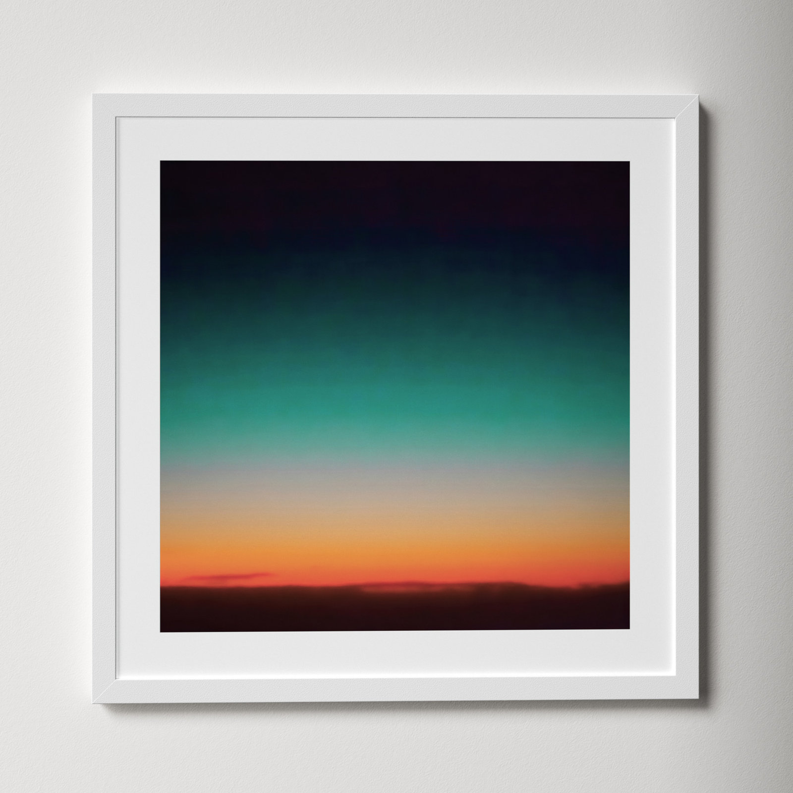 Sunrise Flying by Caroline Mint, White, 20.25" H x 20.25" W x 0.88" D
