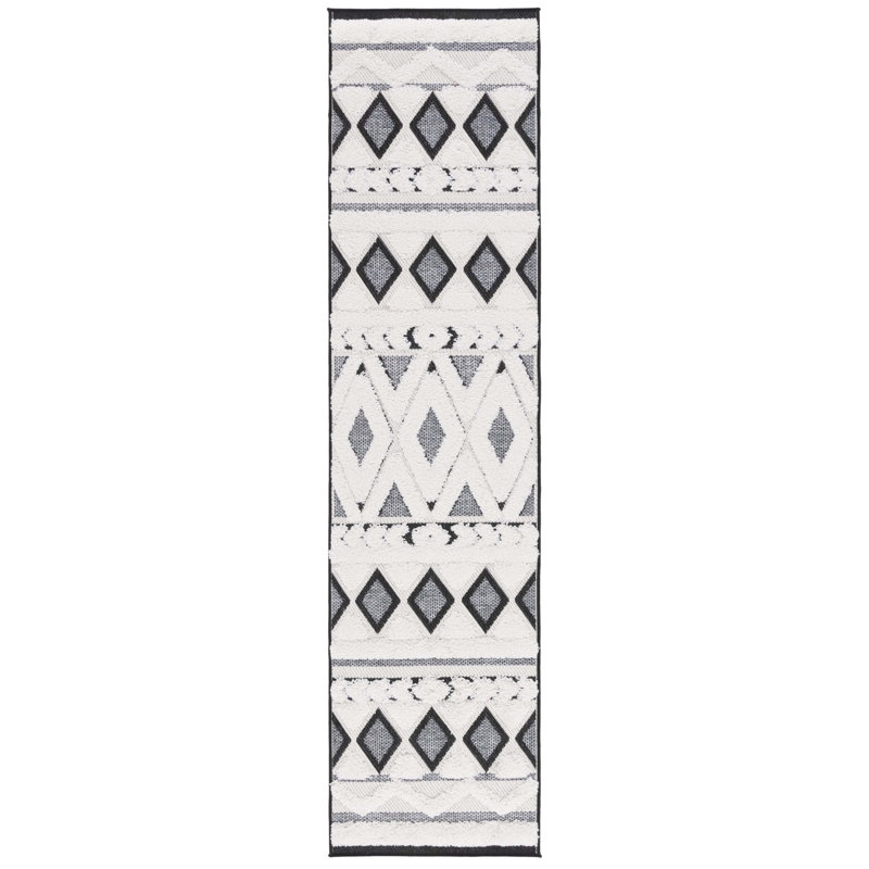Amruth Performance Southwestern Indoor/Outdoor Area Rug, Runner 2' x 8'