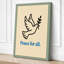 Peace for All Minimalist 1 Piece Wrapped Canvas Wall Art-369407543-369407560