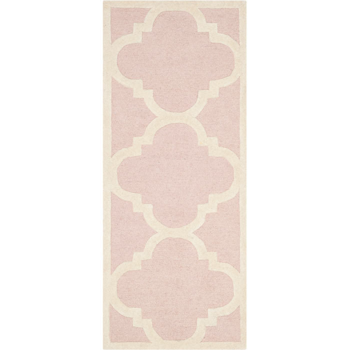 Tapis en laine touffeté à la main Cannen, Tapis de couloir 2 pi 6 po x 10 pi