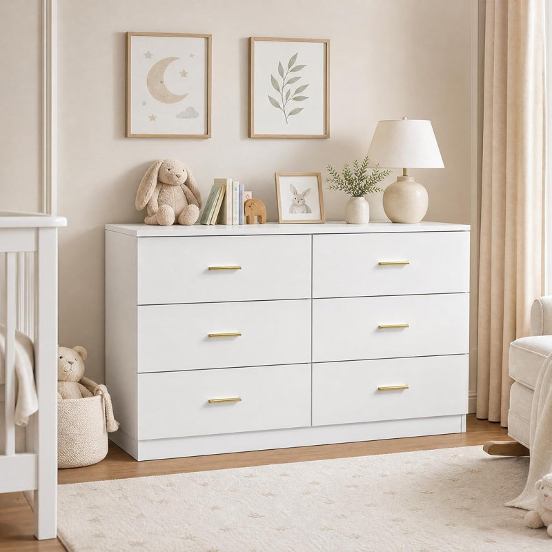 47.24 " W 6 - Drawer Dresser
