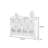 Chinese-style retro light luxury sideboard