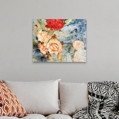 Reproduction d’art sur toile, "Blooming bouquet" par Alexys Henry