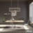 Hunter Squire Manor 5 Light Linear Chandelier Ceiling Light Fixture