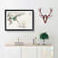 Pipit Bird and White Magnolias by Numata Kashu - Picture Frame Painting Print-55769660-55769662