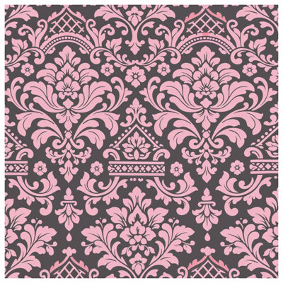 Pink Damask Pattern Comforter