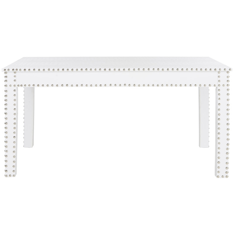 Coda Coffee Table, White Crocodile