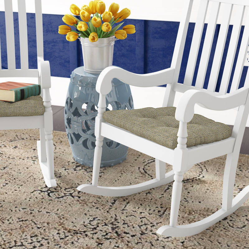 Non-Slip Large Seat Cushions, 17 X 17 Inches, Natural