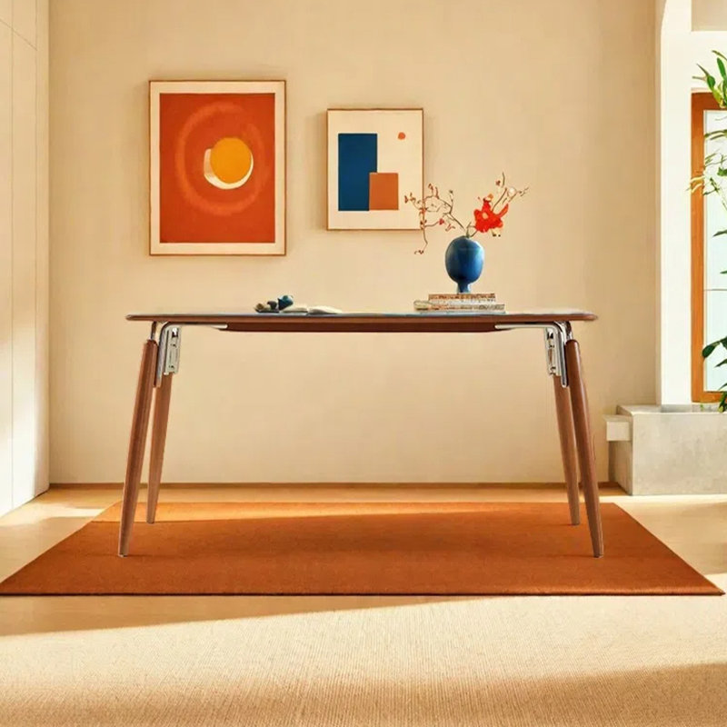 Table de salle à manger de style français, H 29,53 po x L 62,99 po x l 31,5 po