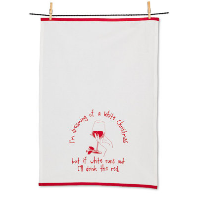 Serviette de thé Christmas Wine