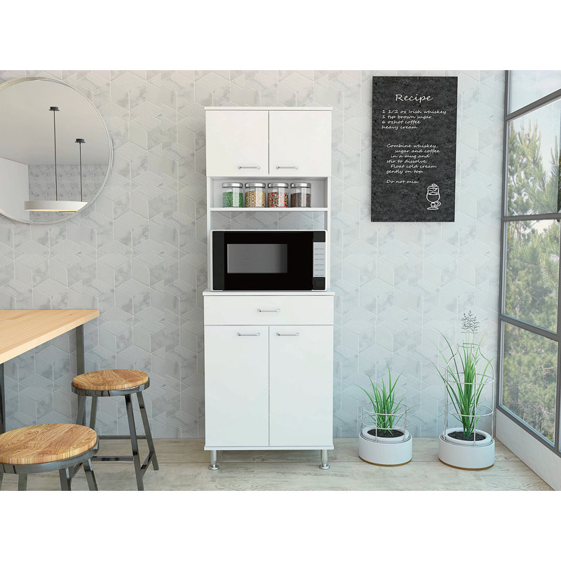 Garde-manger Piacenza, finition armoire à deux portes doubles