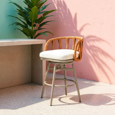 Tabouret de bar pivotant Safal