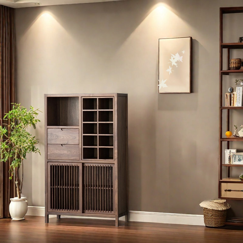 Buffet décoratif Design Simple Atmosphere, Brun