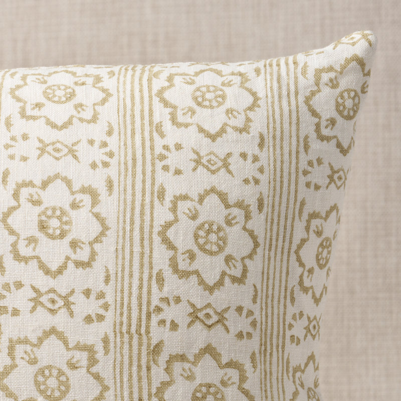 Sunda Hand Blocked Print Pillow
