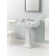 Cheviot Products Essex 18'' White Vitreous China Rectangular Bathroom Sink with Overflow