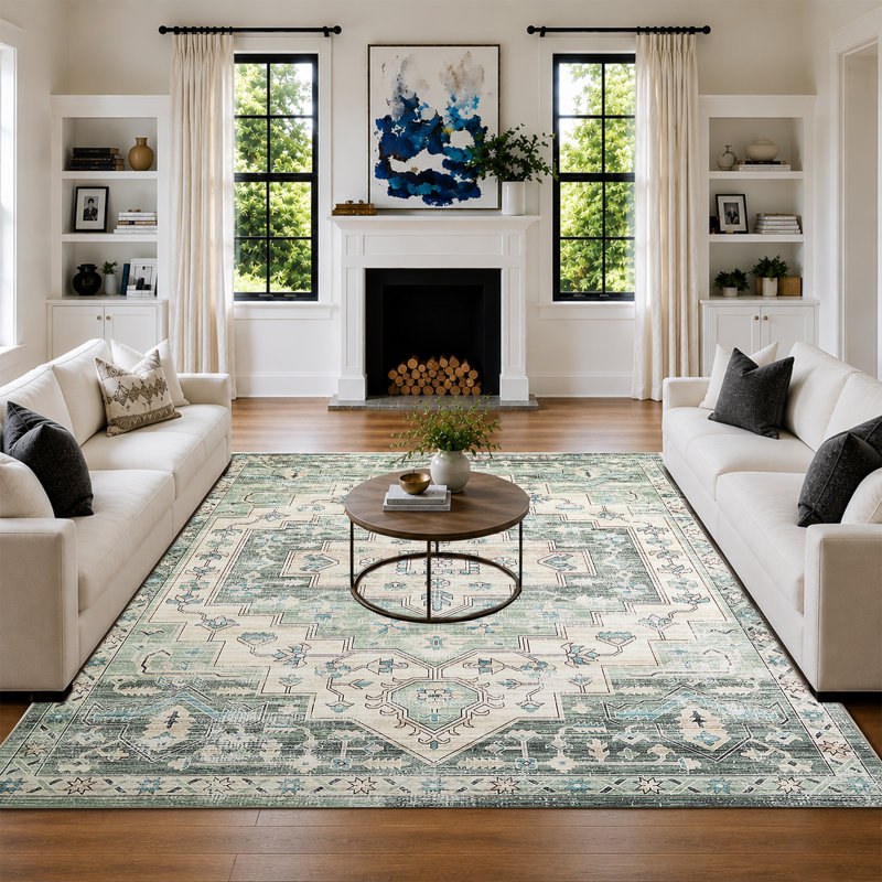 Arvada Rectangle Oriental Shag, 160cm x 230cm