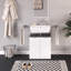 Hauser 58cm Single Bathroom Vanity Base Only in White