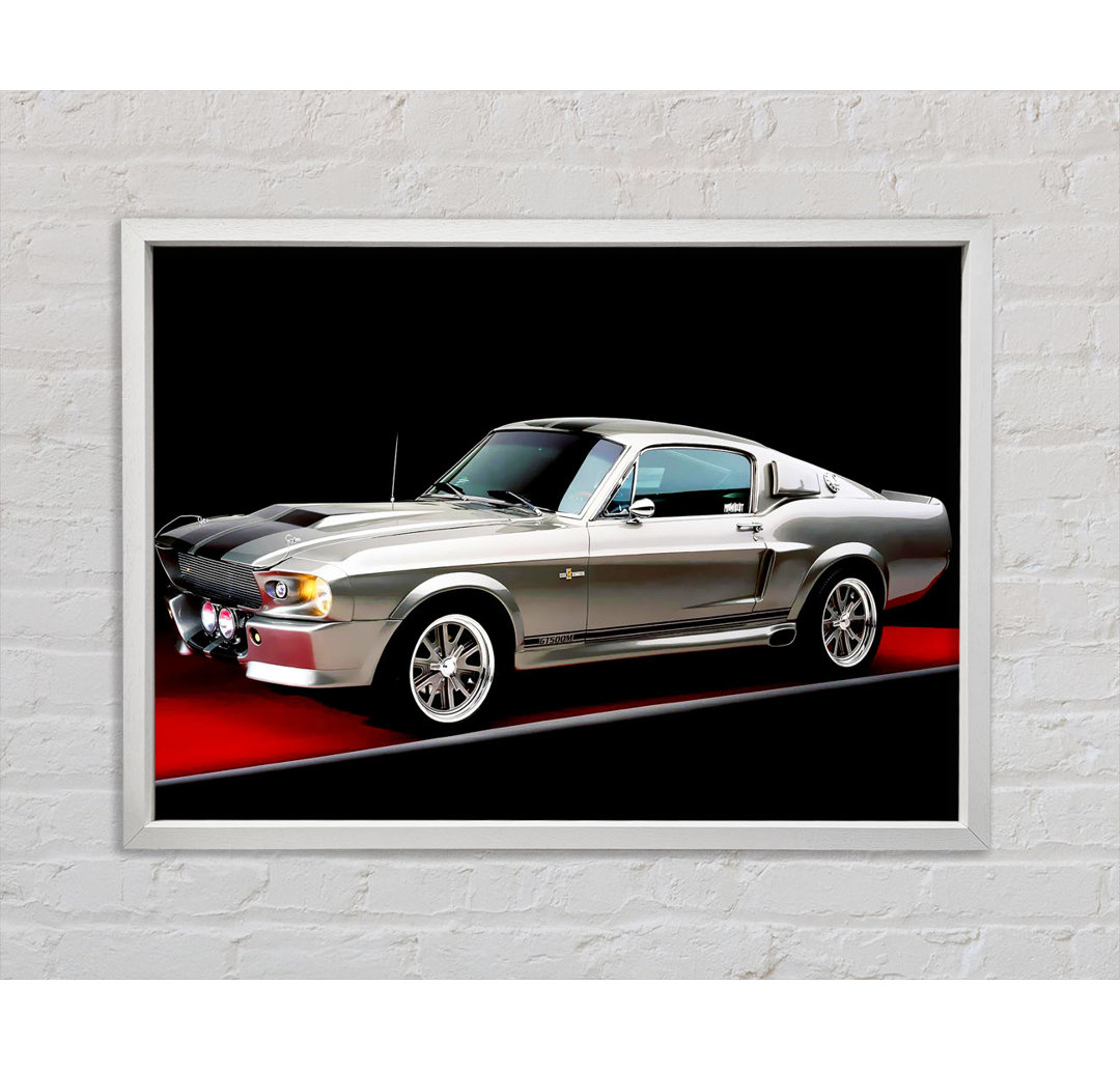 Mustang Shelby Seitenprofil - Drucken